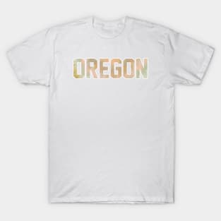 Oregon Pastel Tie Dye T-Shirt